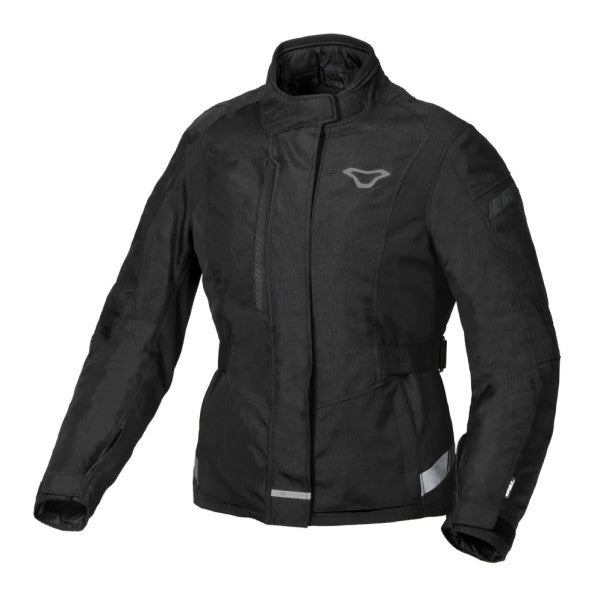 Manteau de Moto Nivala Femme Noir, de face