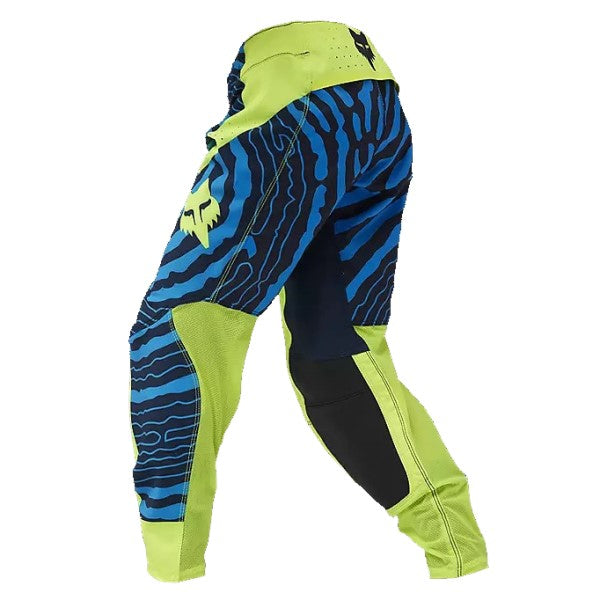 Pantalon de Motocross Flexair Impression Junior Jaune, de dos