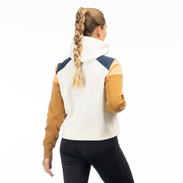 Coton ouaté Huntley  ¼ Zip Crop Femme||Hoodie Huntley  ¼ Zip Crop Woman