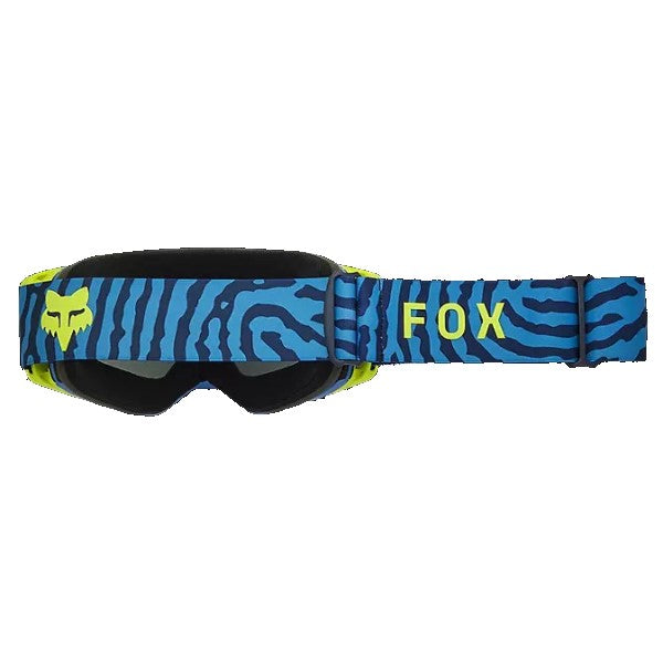 Lunettes de Motocross Vue Impression Bleu, arrière