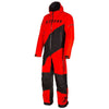 Ensemble de Motoneige Scout rouge noir, de face