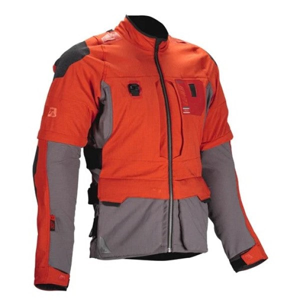 Manteau de Moto ADV Rally 5.5 Brun, de face