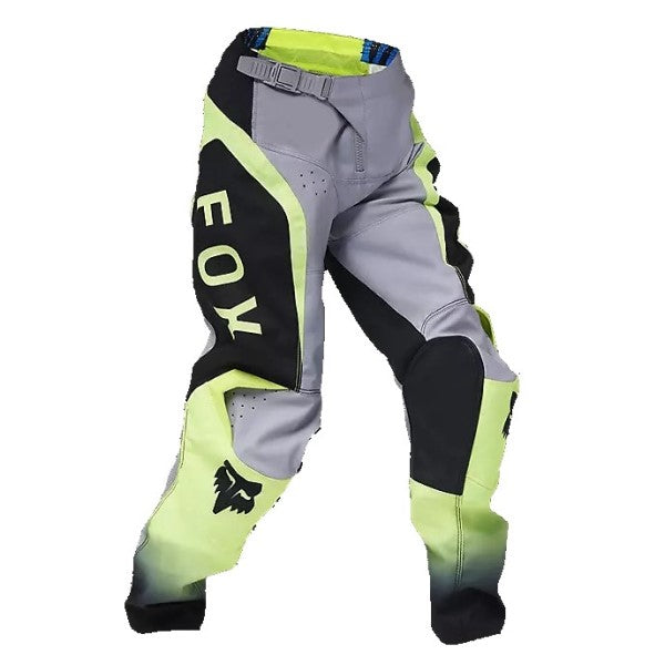 Pantalon de Motocross 180 Lean Junior Jaune, de face