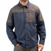 Chemise Phelps Midweight Stretch Flannel bleu, de face