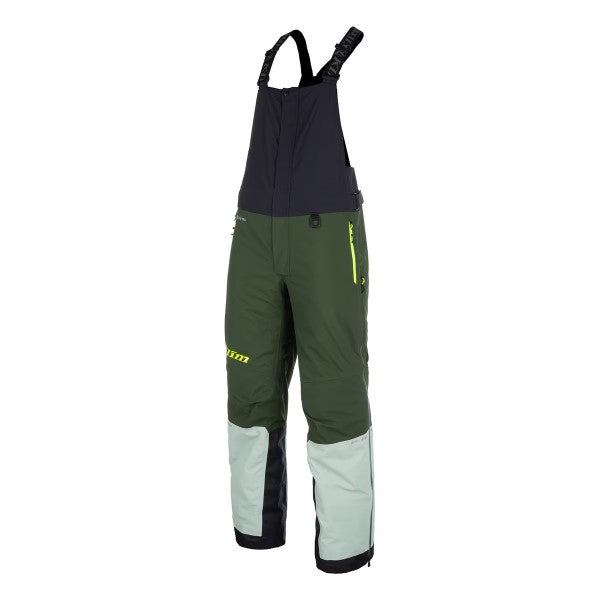 Pantalon de Motoneige Element BIB vert, de face