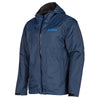 Manteau Stash bleu, de face