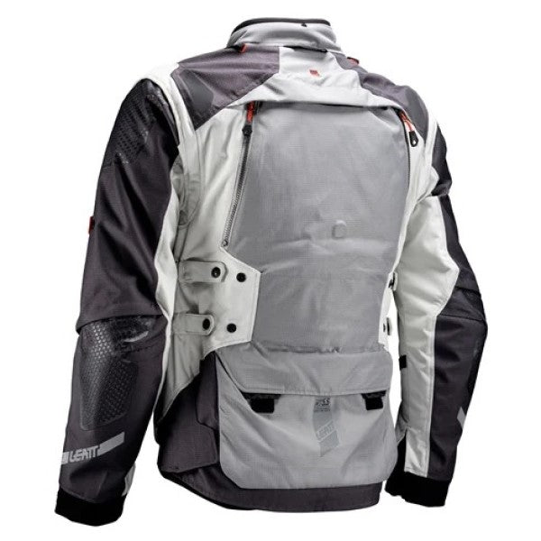 Manteau de Moto ADV Flowtour 5.5 Gris, de dos