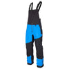 Pantalon de Motoneige Storm BIB noir bleu, de face