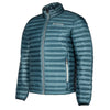 Manteau Maverick Down bleu foncé, de face