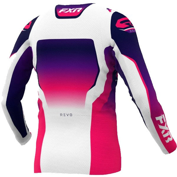 Chandail de Motocross Revo Junior Rose Derrière