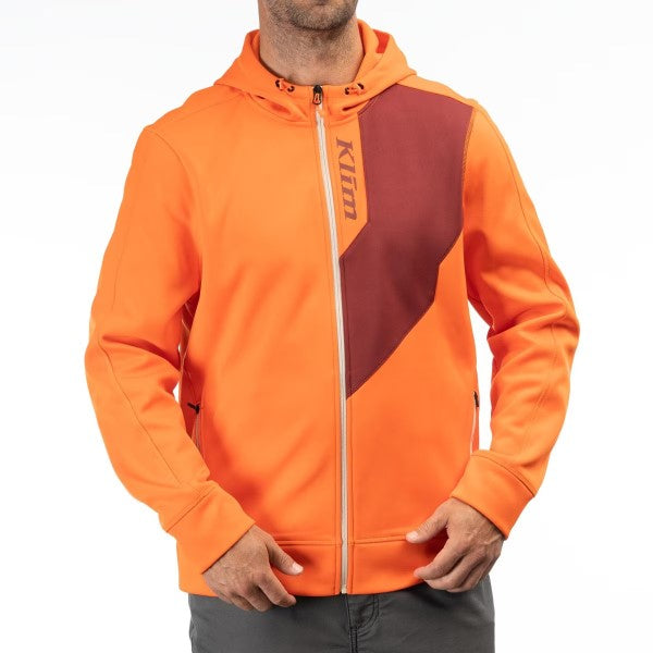 Coton ouaté Hill Climber orange, de face