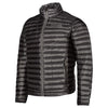 Manteau Maverick Down gris foncé, de face