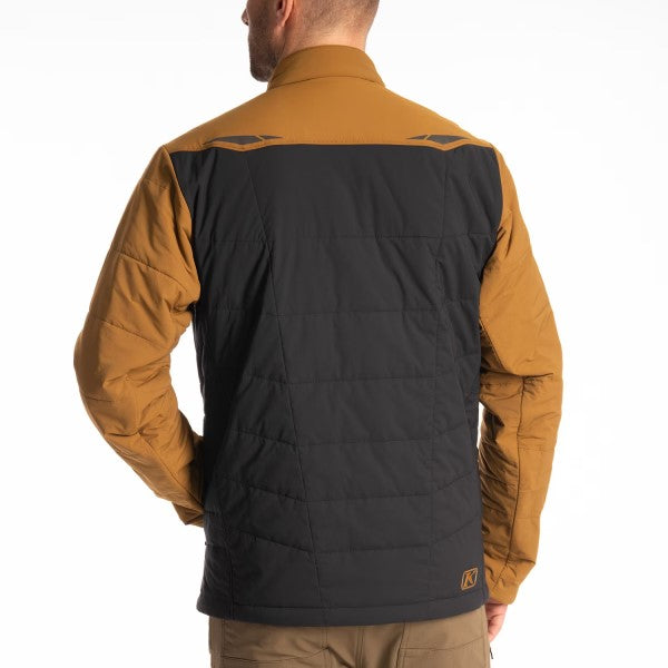 Manteau de Motoneige Override brun de face