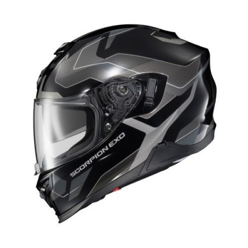 Casque Intégral de Moto EXO-T520 Zuse Gris, côté gauche