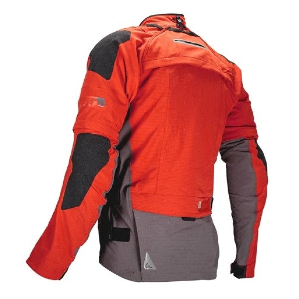 Manteau de Moto ADV Rally 5.5 Brun, de dos