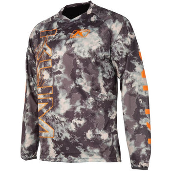 Chandail de Motocross Petrol Enduro Gris de face