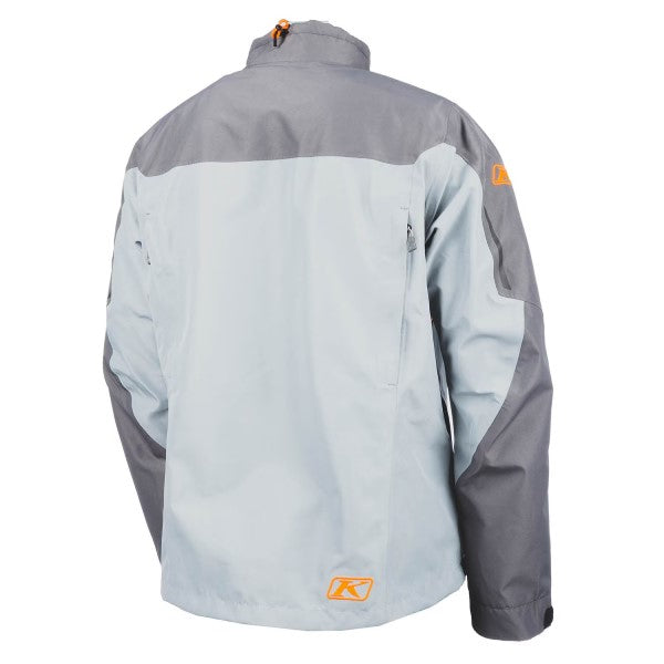 Manteau de Motoneige Tomahawk gris, de dos