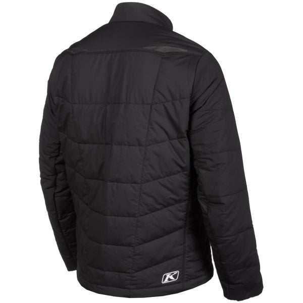 Manteau de Motoneige Override noir, de dos