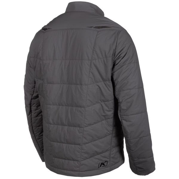 Manteau de Motoneige Override  gris, de dos