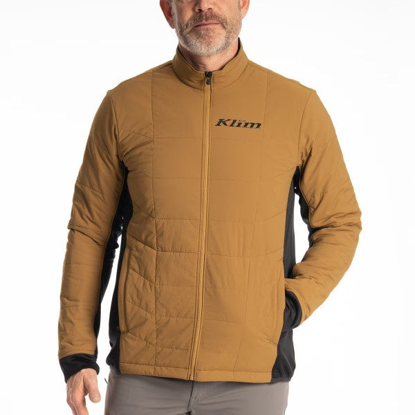 Manteau de Motoneige Override Alloy brun, de face