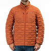 Manteau Boulder Stretch Down orange, de face