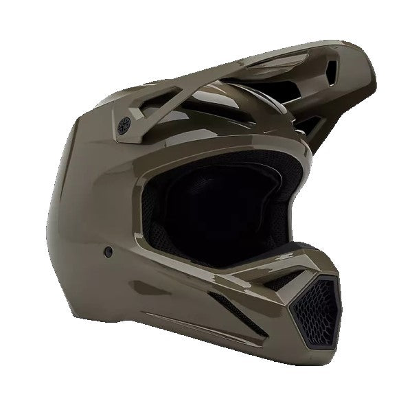 Casque de Motocross V1 Solid Gris