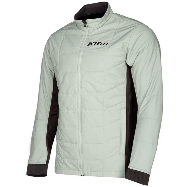 Manteau de Motoneige Override Alloy gris, de face