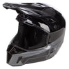 Casque de Snowcross F3 ECE noir, côté gauche