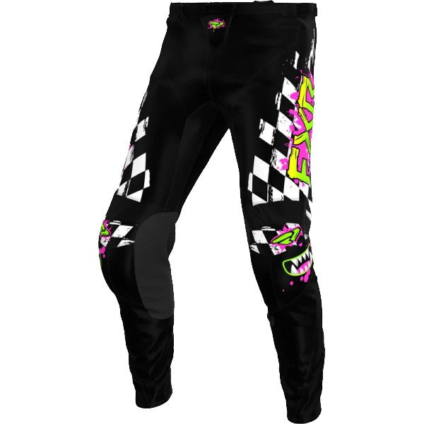 Pantalon de Motocross Clutch Junior  Noir/Vert