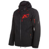 Manteau de Motoneige Storm noir rouge, de face