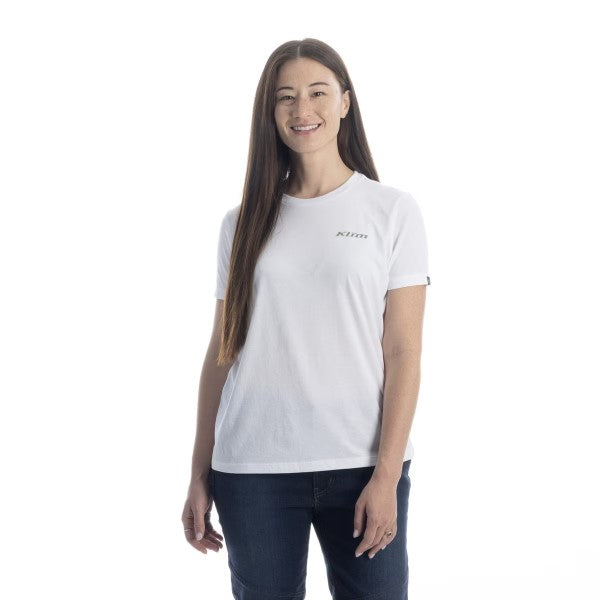 T-Shirt Canyon Tri-blend Femme Blanc