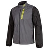 Manteau de Moto Coupe-Vent Zephyr Gris/Noir, de face