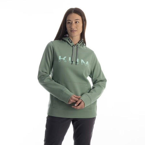 Coton Ouaté Petrol Pullover Femme vert
