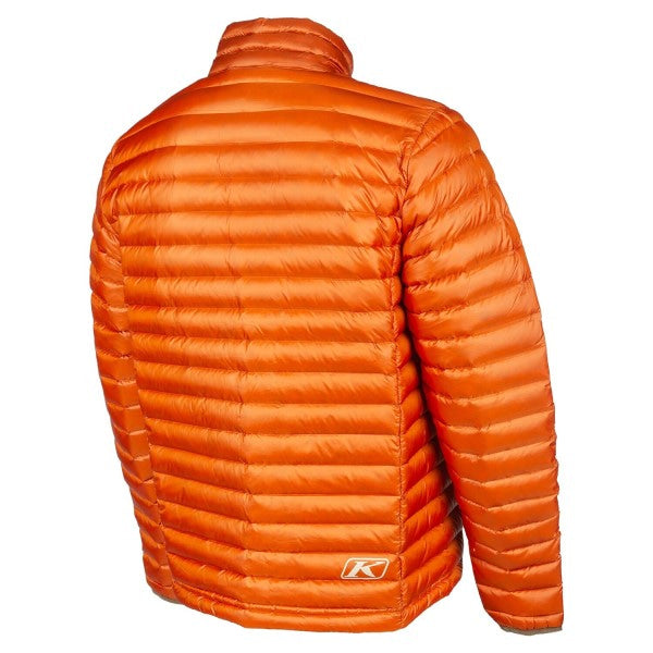 Manteau Maverick Down orange, de dos