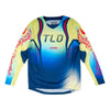 Chandail de Motocross Gp pro Drip Glo Junior Bleu/Jaune
