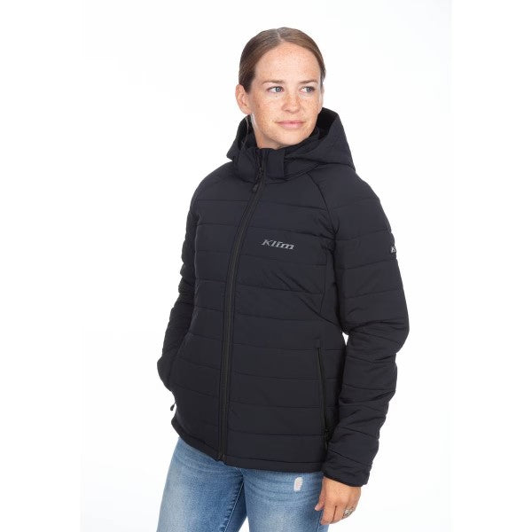 Manteau Waverly Stretch Insulated Hooded Noir