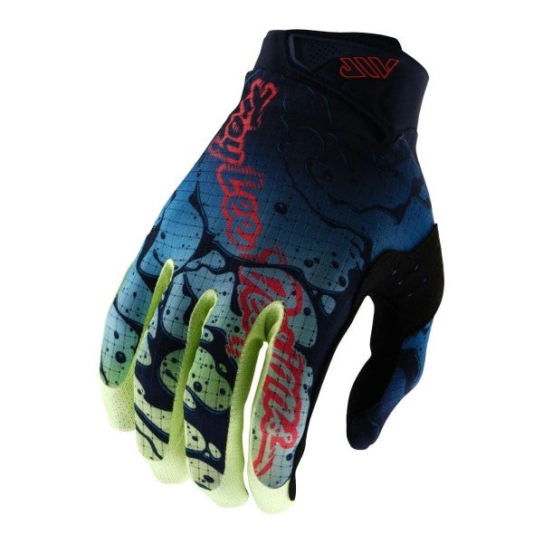 Gants de Motocross Air Drip Junior  Jaune/Bleu