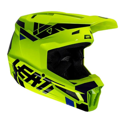 Casque de Motocross 2.5 V25 Vert, côté droit