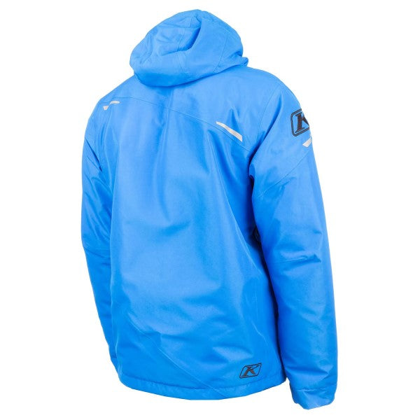 Manteau de Motoneige Instinct bleu, de dos