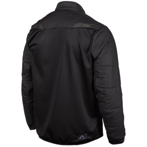 Manteau de Motoneige Override Alloy noir, de dos