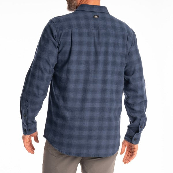 Chemise Table Rock Midweight en Flanelle Bleu, Dos