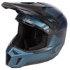 Casque de Snowcross F3 ECE bleu, côté gauche