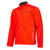 Manteau Delta rouge, de face