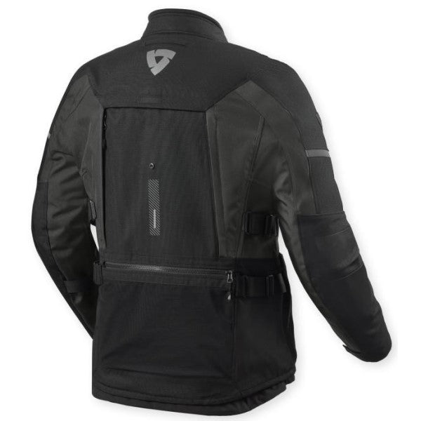 Manteau de Moto Sand 5 H2O Noir, Dos