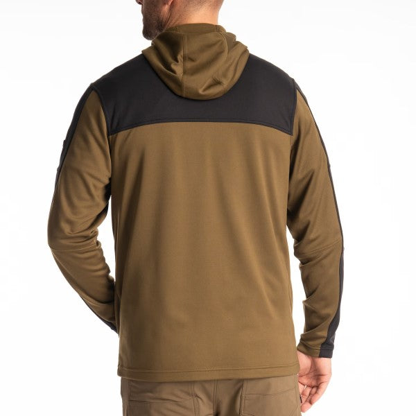 Manteau Glacier Olive, Dos