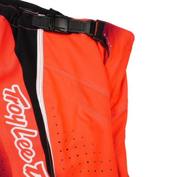 Pantalon de Motocross SE Pro Array Junior Rouge/Noir, Ceinture
