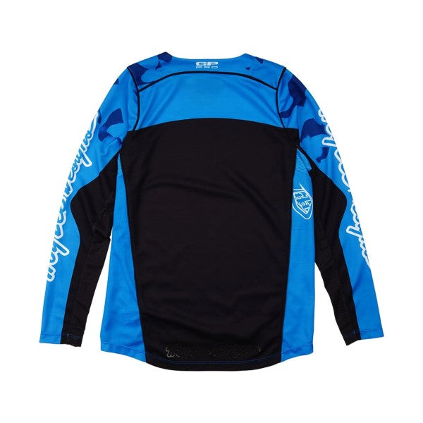 Chandail de Motocross Gp pro Blotted Bright Junior Bleu, Dos