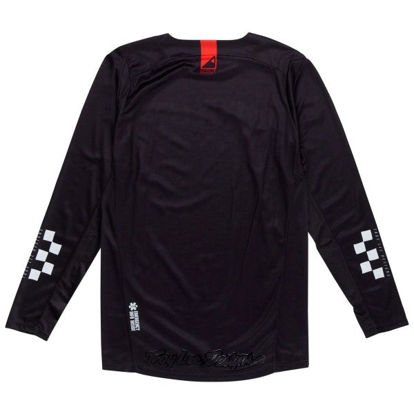 Chandail de Motocross GP Ripper Noir, Dos