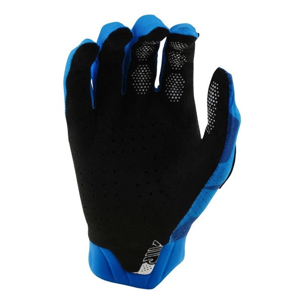 Gants de Motocross Air Blotted Junior Bleu, Paume