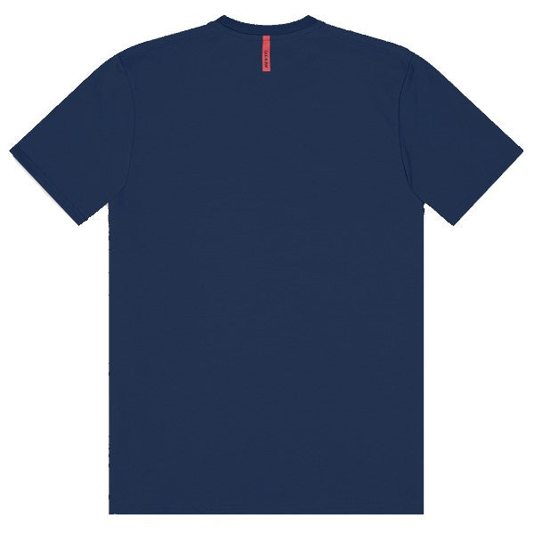 T-Shirt Travis Bleu, Dos